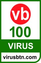 AVAST 기업용 백신 VB100 평가